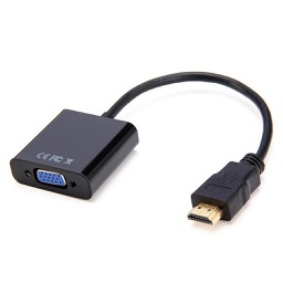 [27628] Αντάπτορας Ancus HiConnect HDMI σε VGA Μαύρο