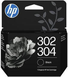[199764139597] HP 302/304 Γνήσιο Μελάνι Εκτυπωτή InkJet Μαύρο (B7RT7AE)