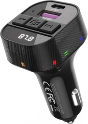 [6920680858545] XO BCC17 Smart Bluetooth MP3 A+C Dual Port PD30W Φορτιστής Αυτοκινήτου