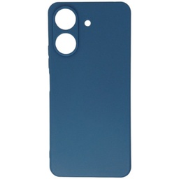 [150331] Θήκη Σιλικόνης Matt 1,5 mm Για Xiaomi Redmi 13C 4G Μπλε - Γκρι