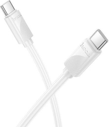 [6942007647120] Hoco USB 2.0 Cable USB-C male - USB-C 60W Λευκό  1m
