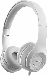 [6931474708298] Hoco W21 Graceful Charm Ενσύρματα On Ear Ακουστικά Γκρι