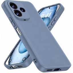 [158097] Θήκη Σιλικόνης Matt 1,5 mm για Xiaomi Redmi Note 17 5G Μπλε