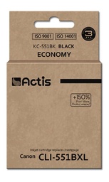 [5901443019701            ] Actis KC-551Bk ink cartridge for Canon CLI-551Bk (with chip)