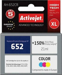 Activejet AH-652CS ink for Hewlett Packard 652 F6V24AE